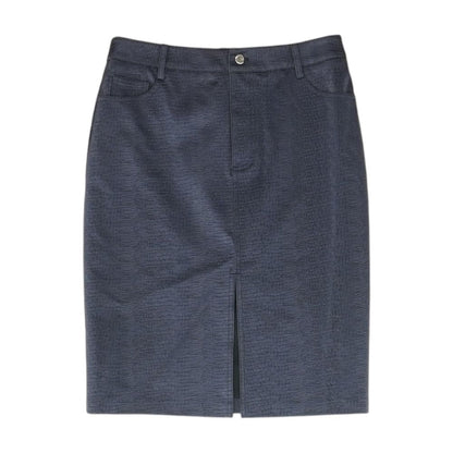 Navy Midi Skirt