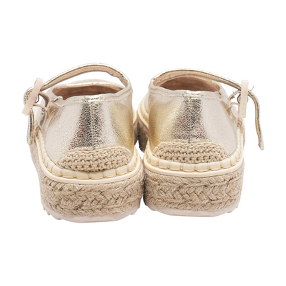 Gold Casual Shoes