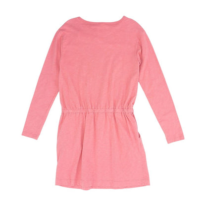 Pink Solid Dress