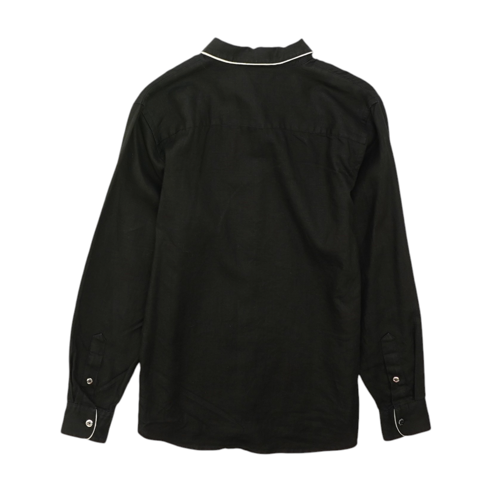 Black Button Down