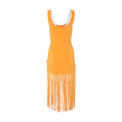 Orange Mini Dress