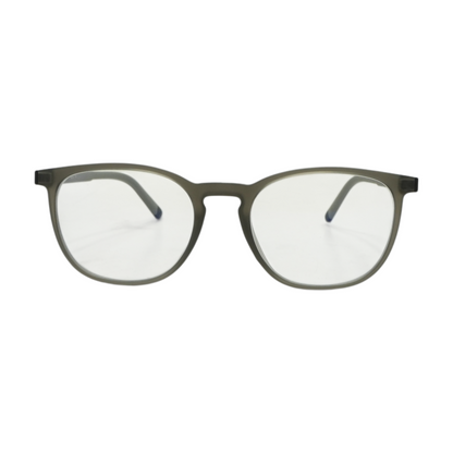 Gray 90307 Round Prescription Eyewear