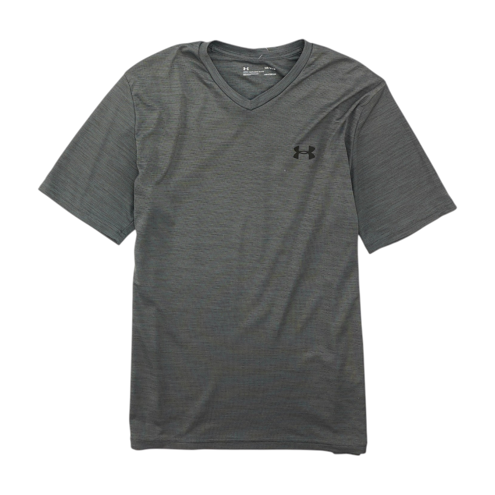 Gray Solid Active T-Shirt