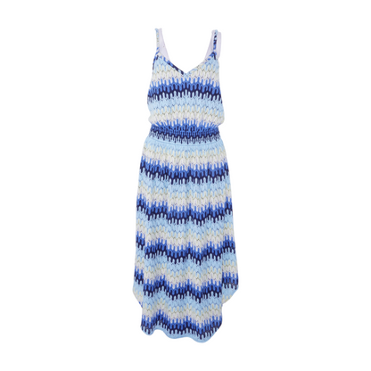 Multi Abstract Maxi Dress
