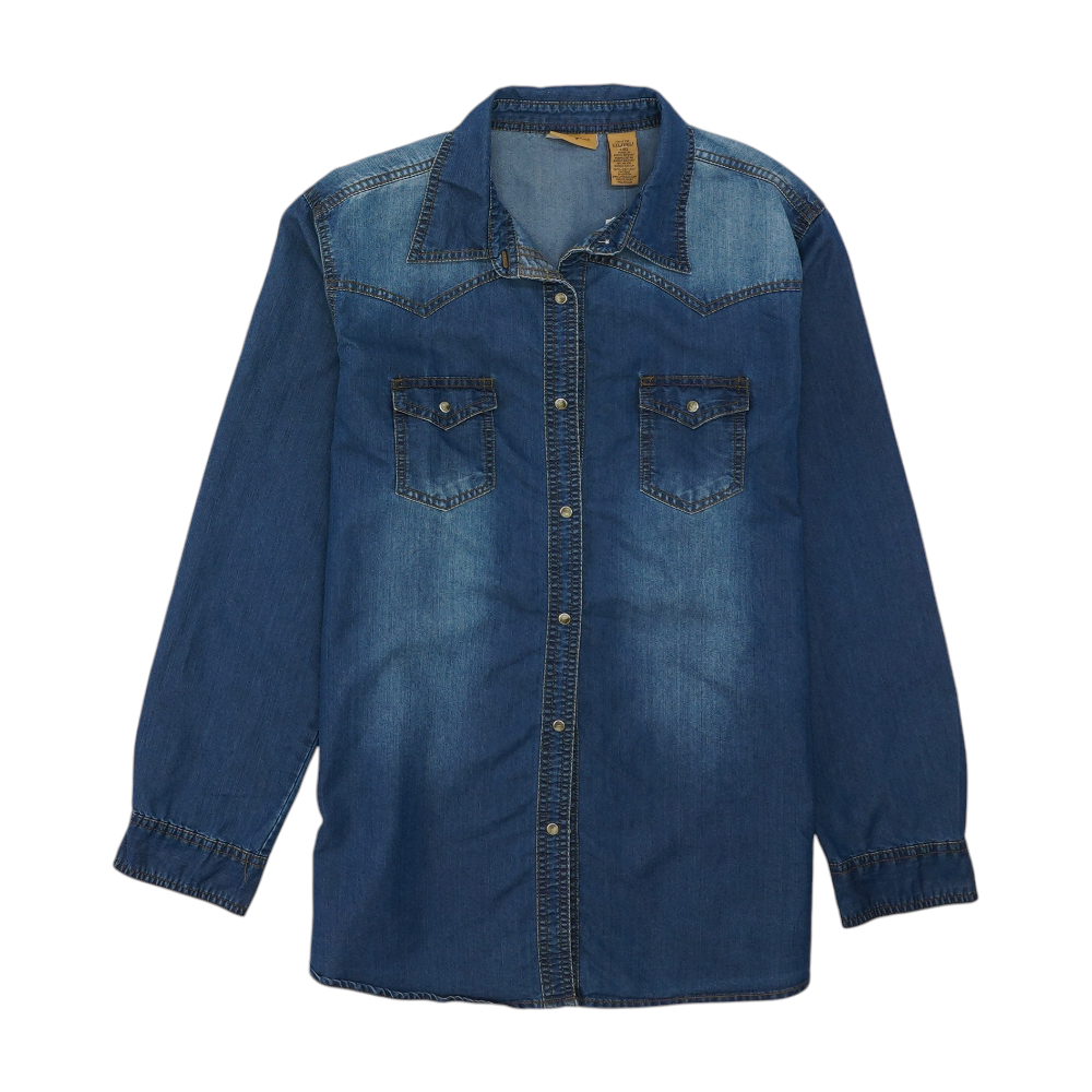 Blue Button Down
