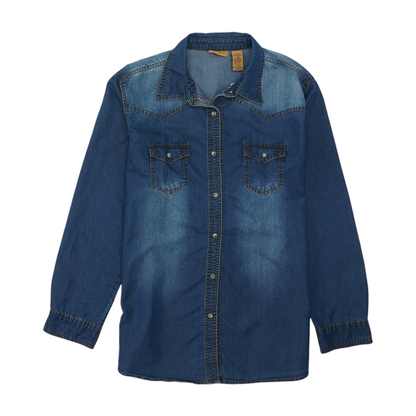 Blue Button Down