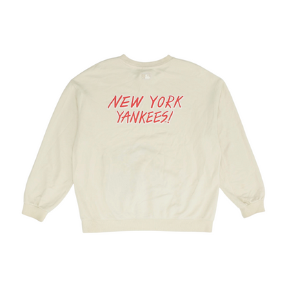 Beige Solid Sweatshirt Pullover