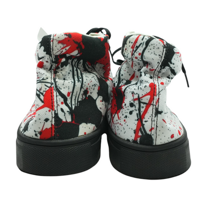 White High-Top Athletic Shoes