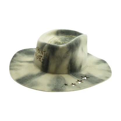 Gray Western Hat