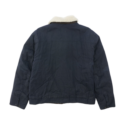 Navy Solid Jacket