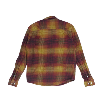 Red Plaid Flannel Button Down