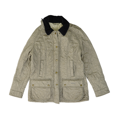 Beige Solid Jacket
