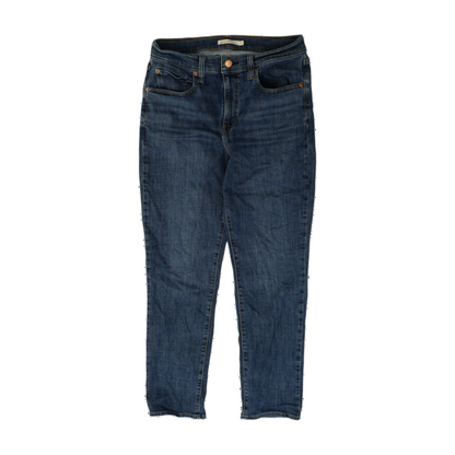 Blue Straight Jeans