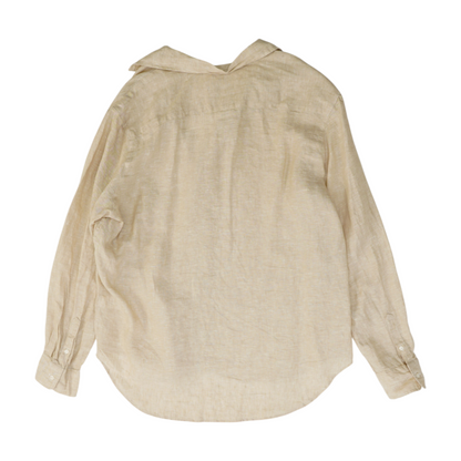 Beige Button Down