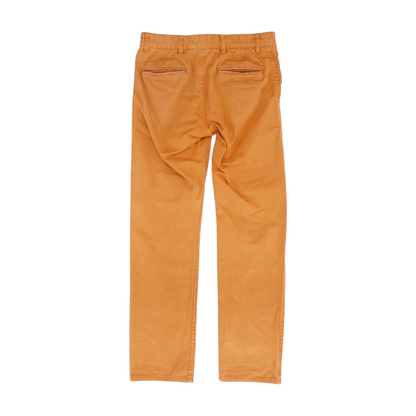 Orange Slim Pants