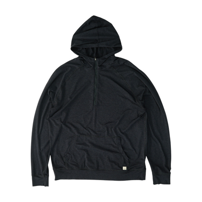 Navy Solid Hoodie Pullover