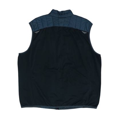 Gray Color Block Vest