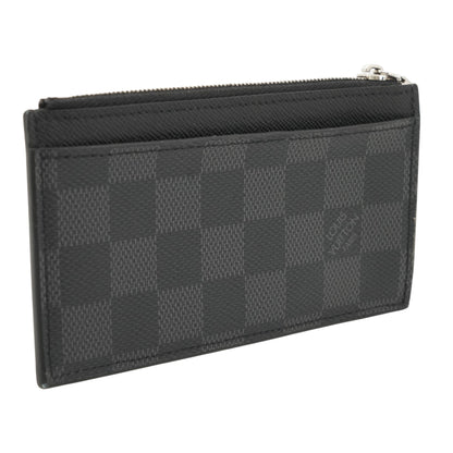 Coin Card Holder in Damier Graphite Canvas