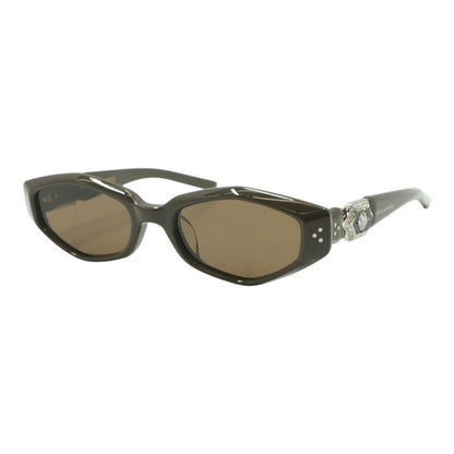 Brown Vegax Oval Sunglasses