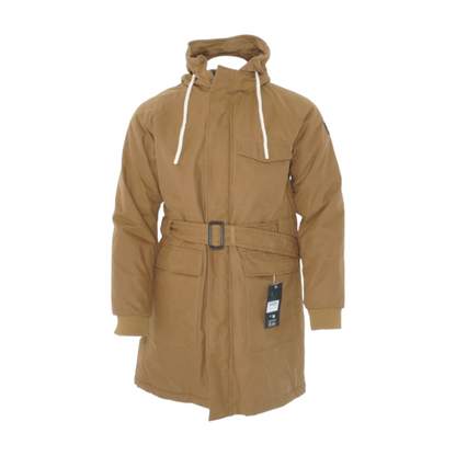 Reversible Long Hooded Parka Jacket
