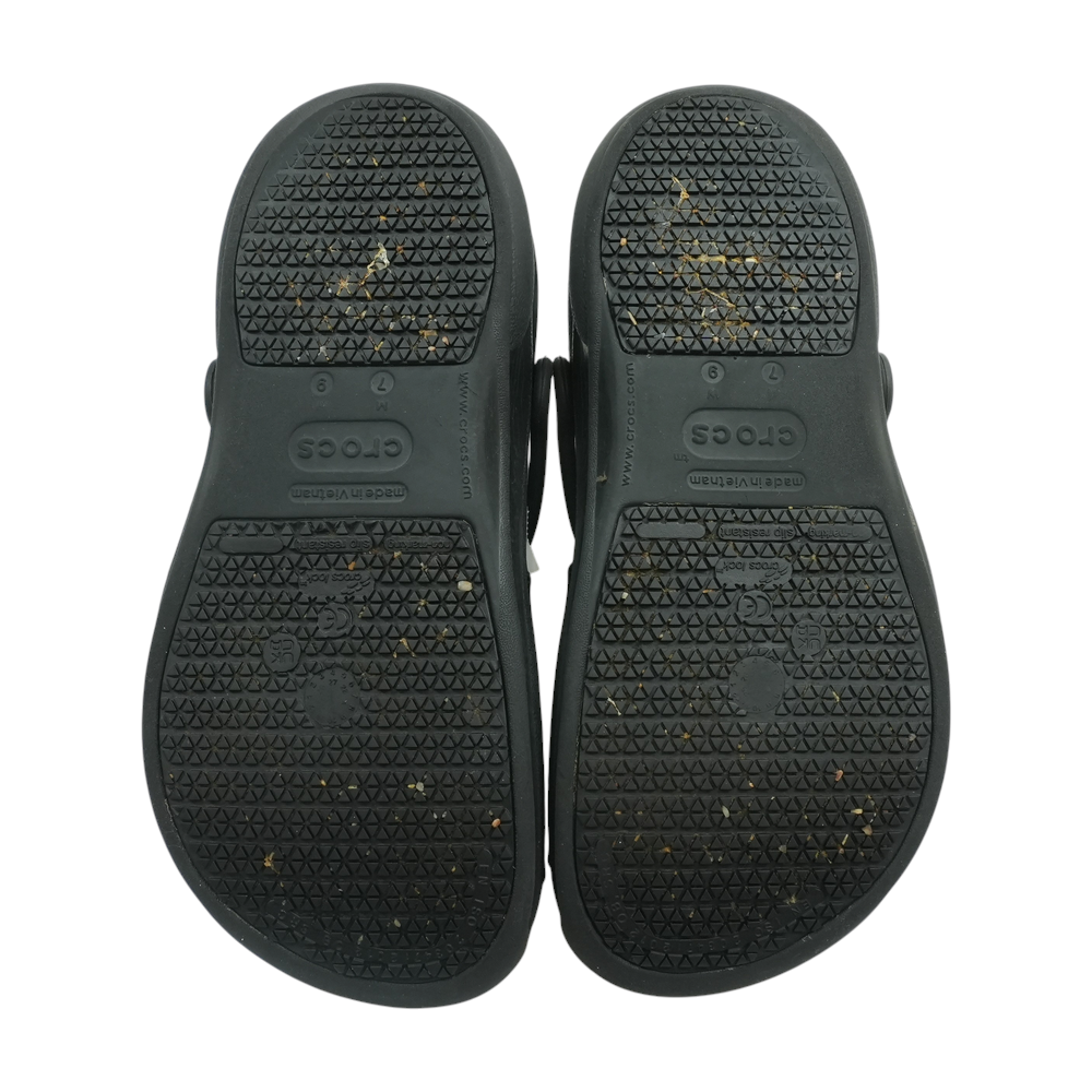 Black Slip-On Casual Shoes