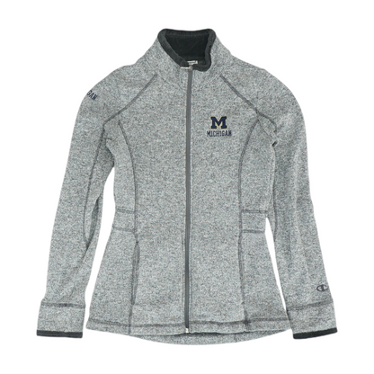 Gray Michigan Wolverines Solid Jacket