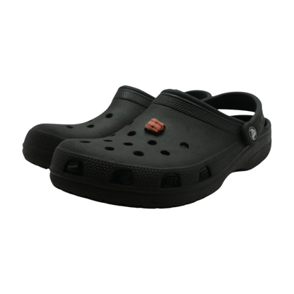 Black Slip-On Casual Shoes
