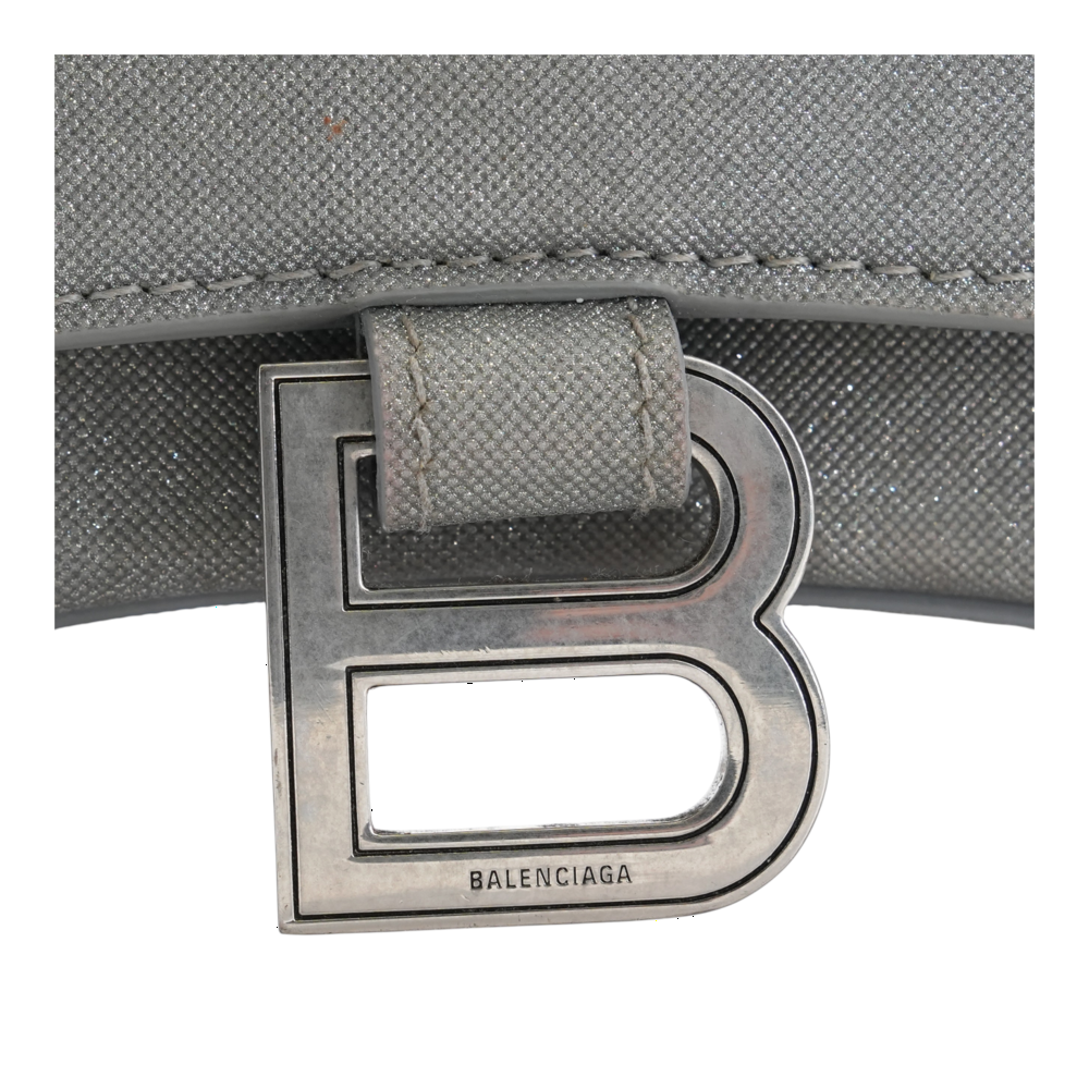 Hourglass XS Wallet On Chain in Sparkling Fabric