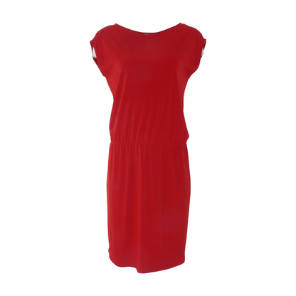 Red Petite Midi Dress