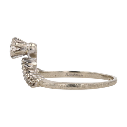 3/8 ctw 14K White Gold Diamond Fashion Ring