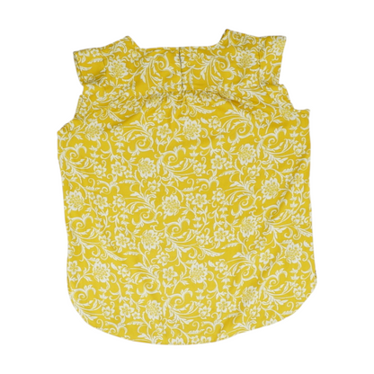 Yellow Floral Blouse