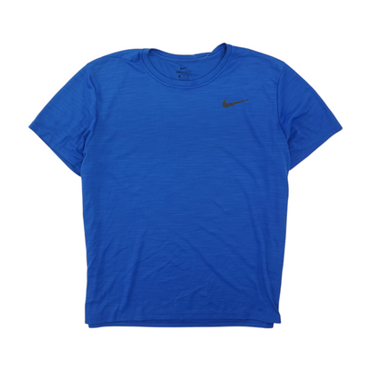 Blue Solid Active T-Shirt