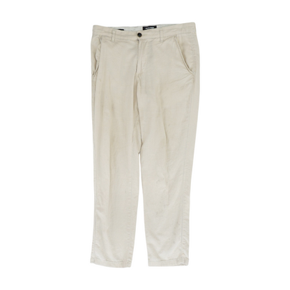 Beige Regular Pants