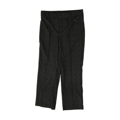 Charcoal Plaid Regular Pants
