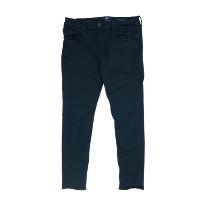 Black Tapered Jeans