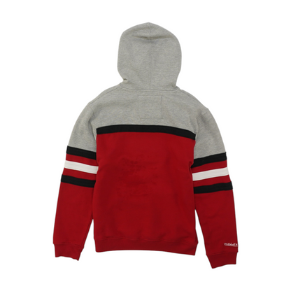 Red Alabama Crimson Tide Color Block Hoodie Pullover