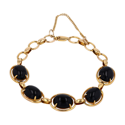 14K Yellow Gold Chain Bracelet