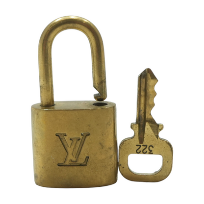 Brass Lock & Key Set #322