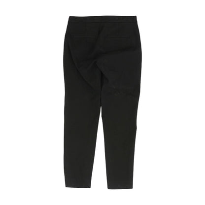 Black Solid Pants