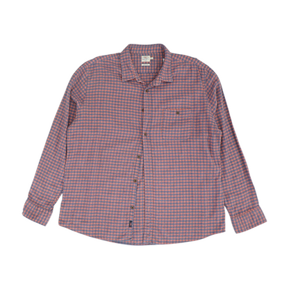 Blue Check Flannel Button Down
