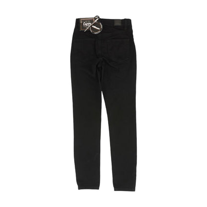 Black Solid Chino Pants
