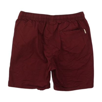 Burgundy Chino Shorts
