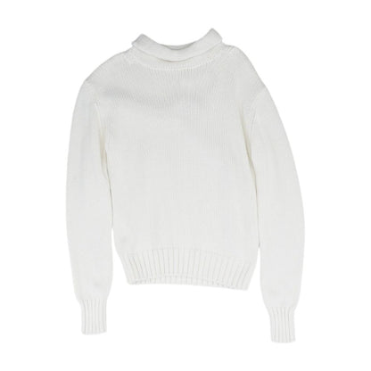 Ivory Solid Sweater