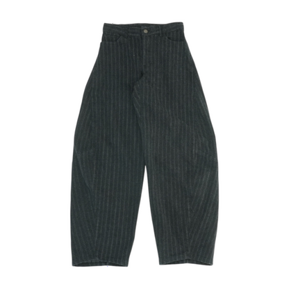 Gray Striped Pants
