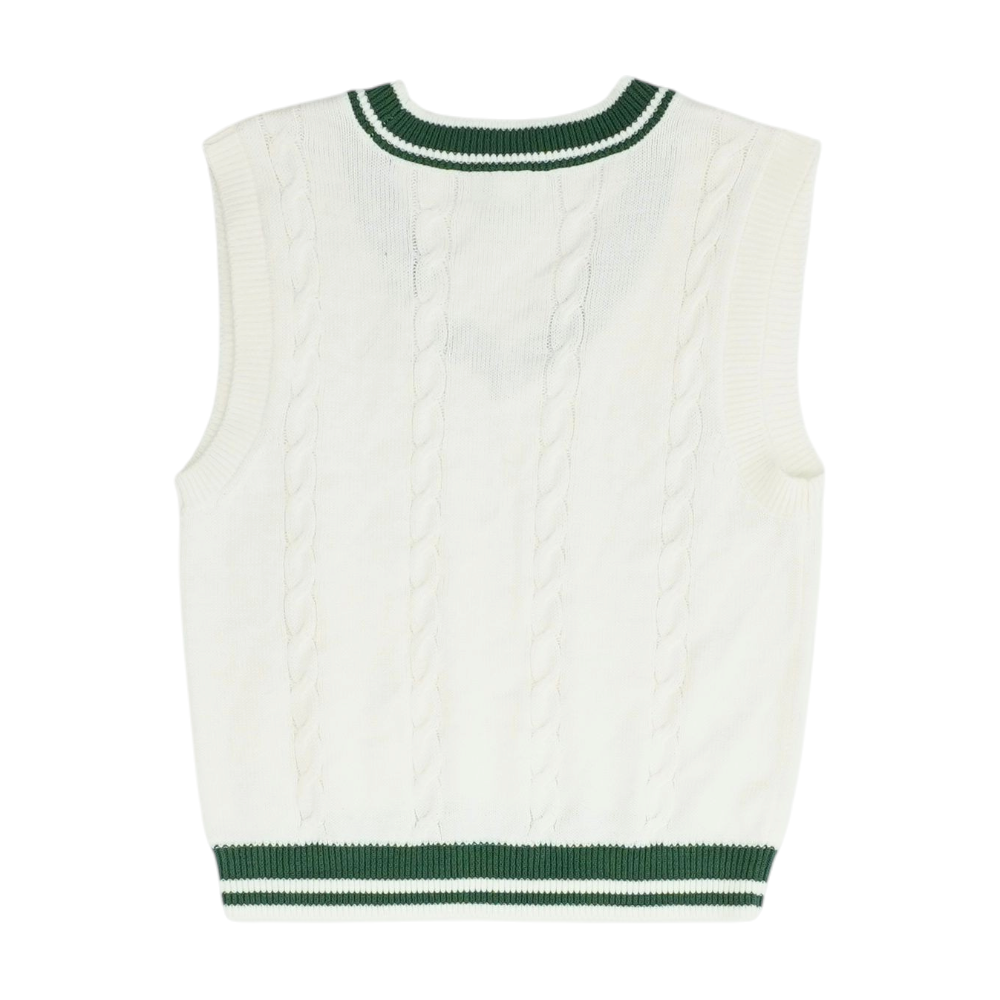 White Vest Sweater