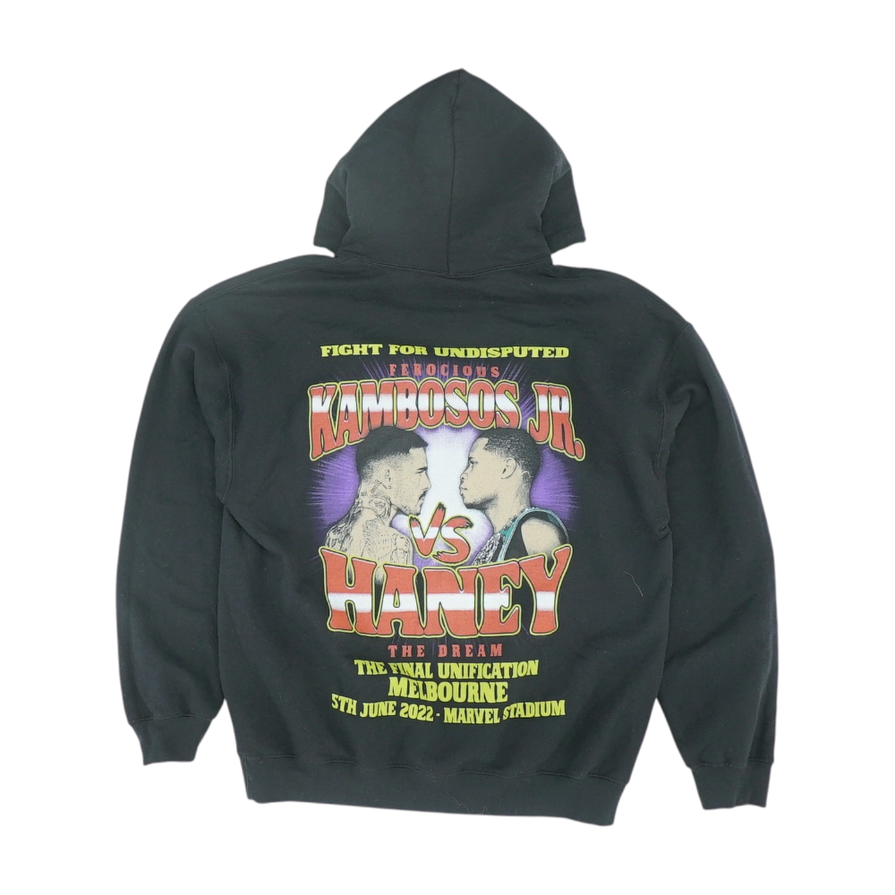 Black Solid Hoodie Pullover