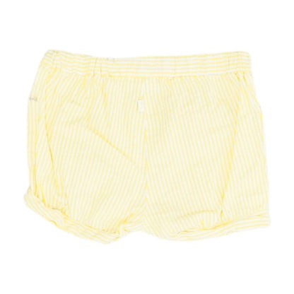 Yellow Striped Shorts