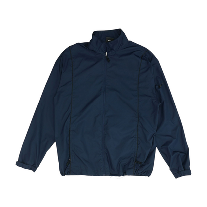 Navy Solid Active Jacket