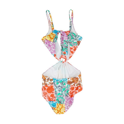 Multi Floral One-Piece