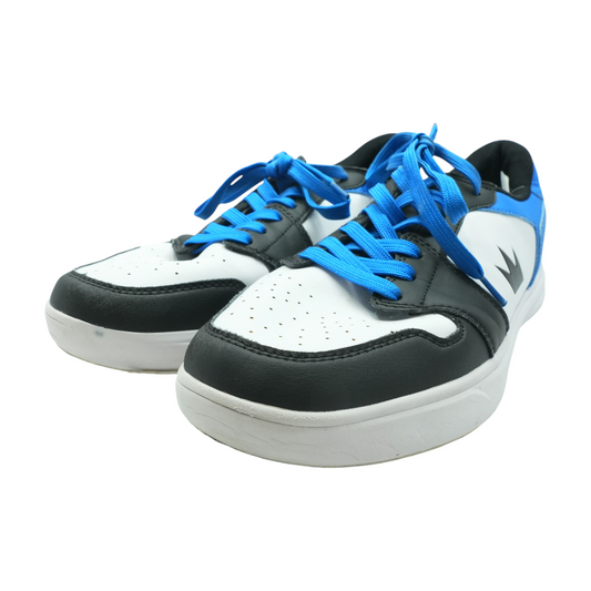 Blue Low-Top Athletic Shoes